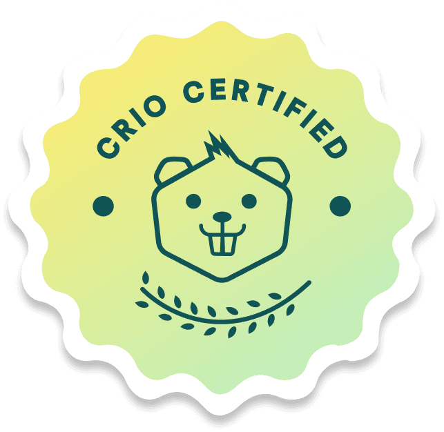 Crio Certified Badge